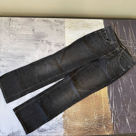 Cambio Grey Norah Straight Leg Jeans - Picture 2 of 7
